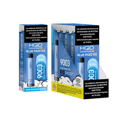 Vaporizador Cuvie Plus 2.0 9000 Puff – Blue Razz Ice