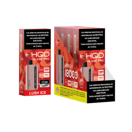 Vaporizador Glaze PRO 18.000 Puff - Lush Ice